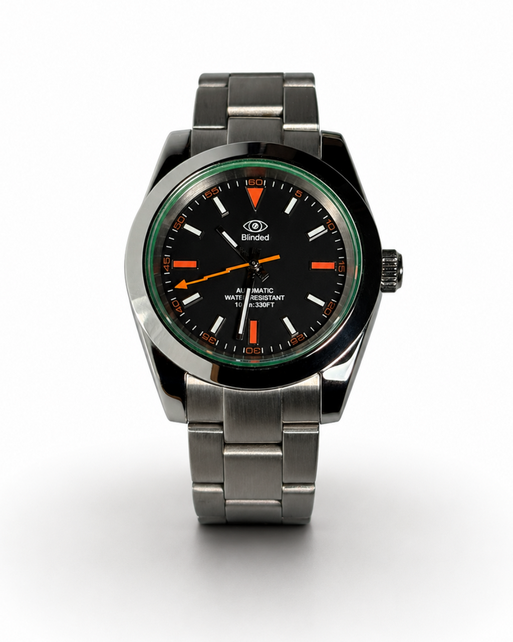 Reloj automático BLINDED SENTINEL de 39 mm con esfera negra