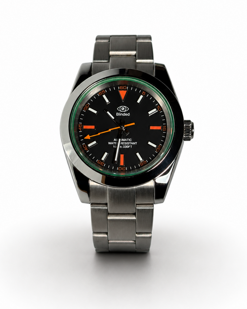 Reloj automático BLINDED SENTINEL de 39 mm con esfera negra